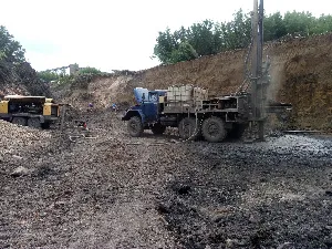 Разведочные скважины с отбором керна